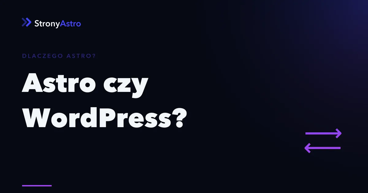 Porownanie Astro i WordPress