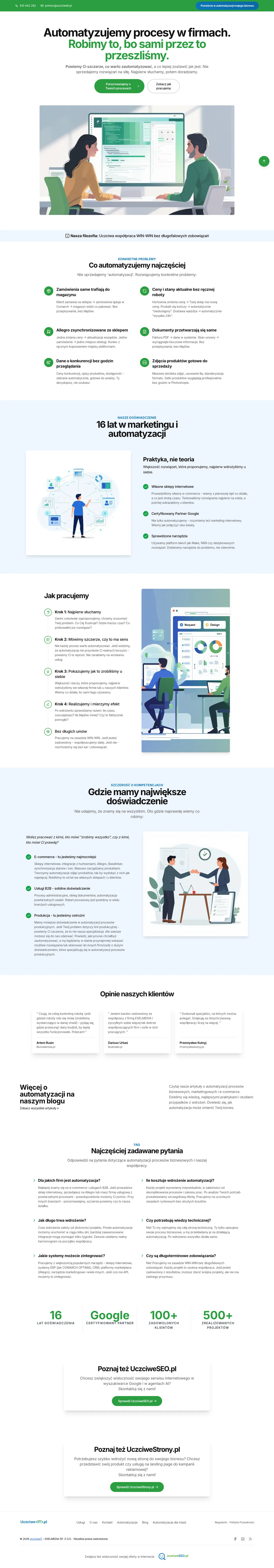 UczciweIT - automatyzacja procesów i AI